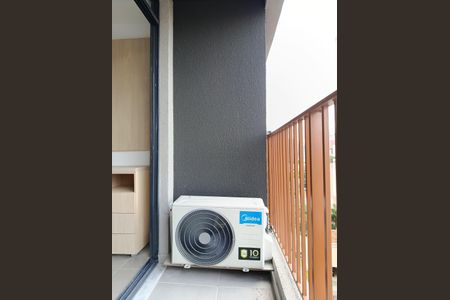 Studio à venda com 28m², 1 quarto e sem vagaVaranda