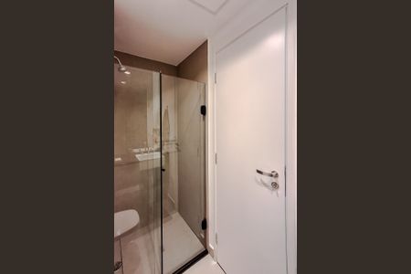 Banheiro de kitnet/studio para alugar com 1 quarto, 16m² em Vila Mariana, São Paulo