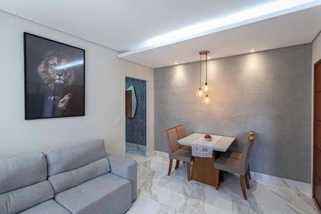 Sala                de apartamento à venda com 2 quartos, 64m² em Heliópolis, Belo Horizonte