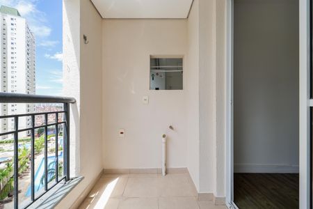 Varanda da Sala de apartamento para alugar com 2 quartos, 68m² em Jardim Parque Morumbi, São Paulo