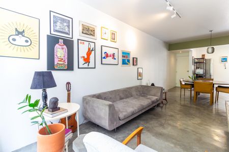 Sala de apartamento para alugar com 1 quarto, 60m² em Jardim Paulista, São Paulo