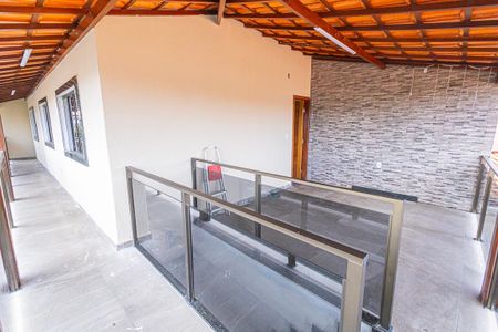 Varanda da Sala de casa à venda com 3 quartos, 140m² em São João Batista, Belo Horizonte