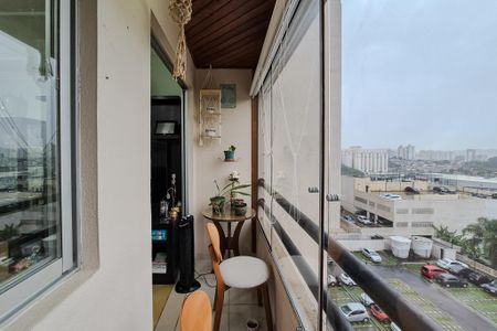 Varanda da Sala de apartamento à venda com 3 quartos, 76m² em Planalto, São Bernardo do Campo