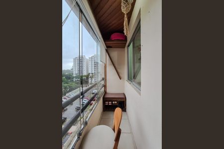 Varanda da Sala de apartamento à venda com 3 quartos, 76m² em Planalto, São Bernardo do Campo