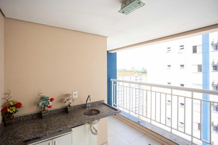 Varanda gourmet de apartamento à venda com 2 quartos, 66m² em Centro, Diadema