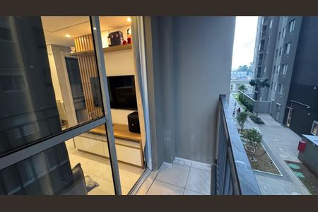 Apartamento à venda com 41m², 2 quartos e sem vagaVaranda