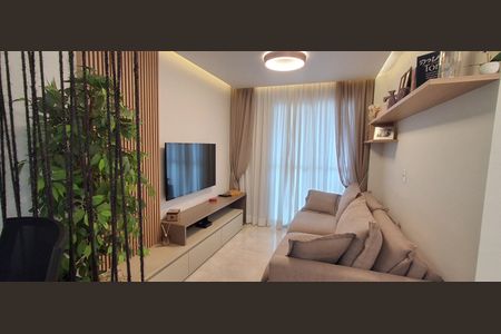 Sala de apartamento à venda com 2 quartos, 57m² em Santa Maria, São Caetano do Sul