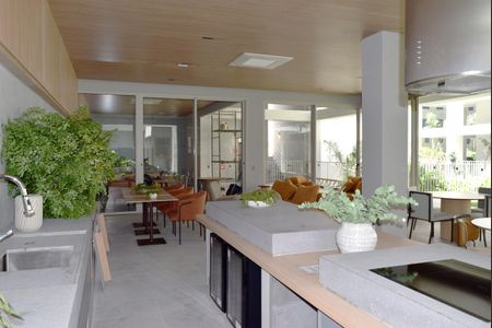 Studio à venda com 52m², 1 quarto e sem vagaSalão de Festas