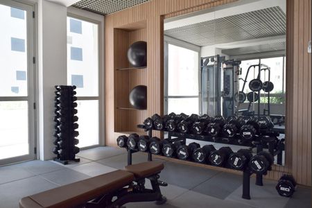 Studio à venda com 52m², 1 quarto e sem vagaAcademia