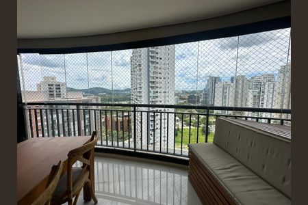Varanda da Sala de apartamento para alugar com 3 quartos, 96m² em Alphaville Empresarial, Barueri