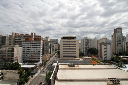 Vista da Varanda de kitnet/studio para alugar com 1 quarto, 27m² em Jardim Paulista, São Paulo