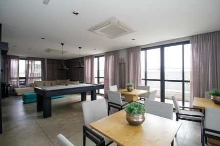 Studio para alugar com 27m², 1 quarto e 1 vaga Studio para alugar com 27m², 1 quarto e 1 vagaÁrea Comum - Salão de Festas/Jogos