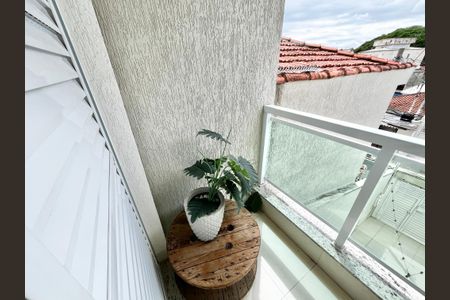 Casa à venda com 91m², 2 quartos e 2 vagasQuarto Suíte 1 Varanda