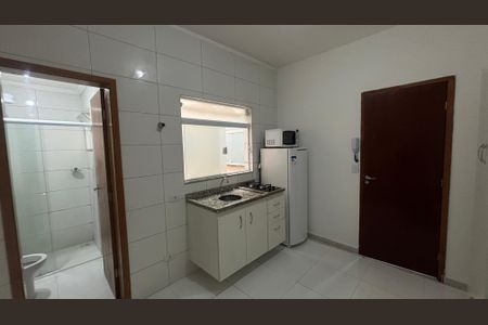 Studio para alugar com 15m², 1 quarto e sem vagaQuarto - Cozinha