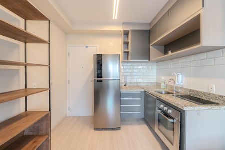 Studio à venda com 33m², 1 quarto e 1 vagaCozinha