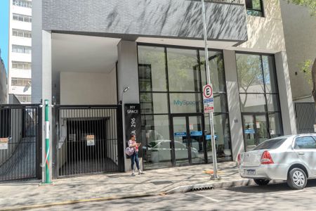 Studio à venda com 33m², 1 quarto e 1 vagaFachada