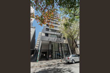 Studio à venda com 33m², 1 quarto e 1 vagaFachada