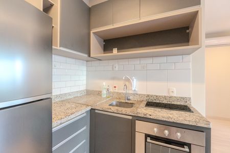 Studio à venda com 33m², 1 quarto e 1 vagaCozinha
