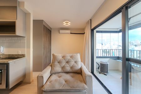 Studio à venda com 33m², 1 quarto e 1 vagaStudio