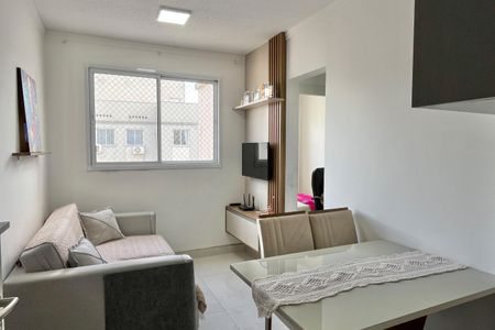 Sala de apartamento para alugar com 1 quarto, 45m² em Castelo, Santos