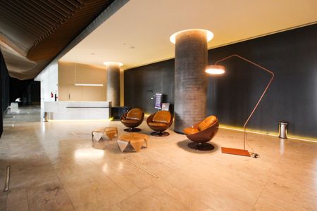 Studio para alugar com 46m², 1 quarto e 1 vaga Studio para alugar com 46m², 1 quarto e 1 vagaHall