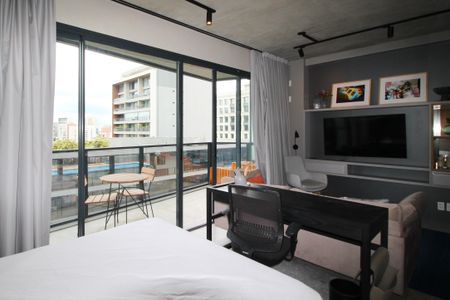 Suíte  de kitnet/studio à venda com 1 quarto, 46m² em Vila Olímpia, São Paulo