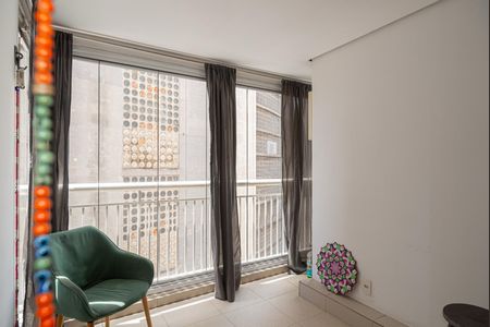 Studio à venda com 33m², 1 quarto e 1 vagaVaranda do Quarto