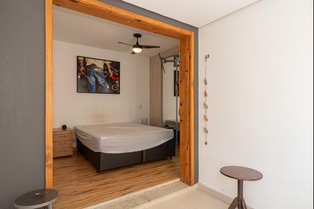Studio à venda com 33m², 1 quarto e 1 vagaVaranda do Quarto