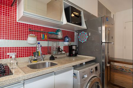 Studio à venda com 33m², 1 quarto e 1 vagaCozinha