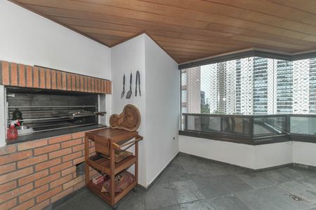 Varanda Gourmet de apartamento à venda com 3 quartos, 172m² em Cidade Monções, São Paulo