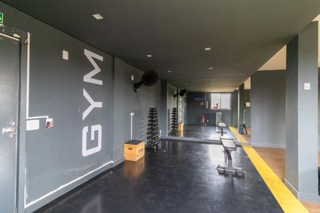 Apartamento para alugar com 36m², 2 quartos e sem vaga Apartamento para alugar com 36m², 2 quartos e sem vagaÁrea comum - Academia