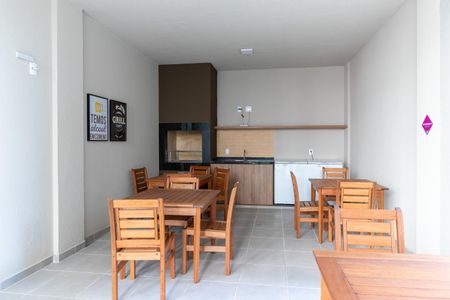 Apartamento para alugar com 36m², 2 quartos e sem vaga Apartamento para alugar com 36m², 2 quartos e sem vagaÁrea comum - Churrasqueira