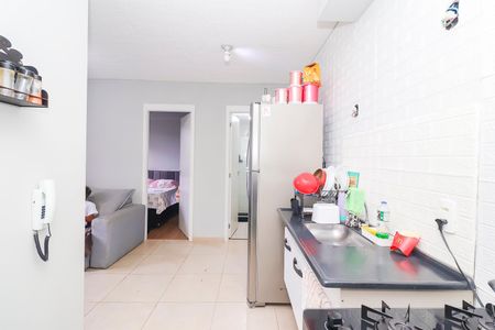Apartamento para alugar com 36m², 2 quartos e sem vagaCozinha e Área de Serviço