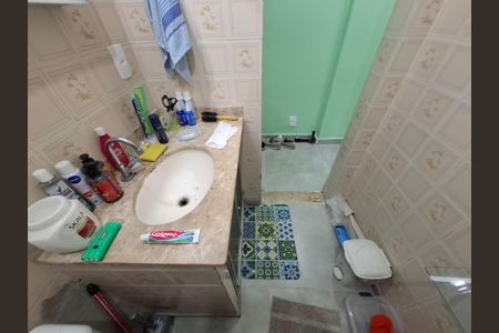 Banheiro  de apartamento à venda com 1 quarto, 27m² em Flamengo, Rio de Janeiro