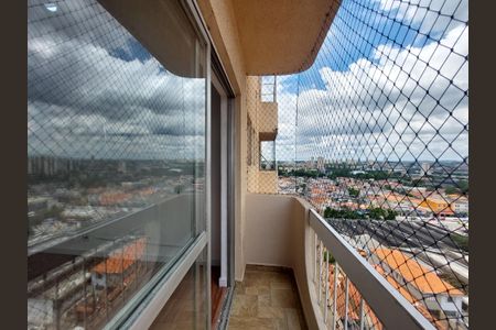 Varanda da Sala de apartamento para alugar com 2 quartos, 55m² em Vila Campo Grande, São Paulo