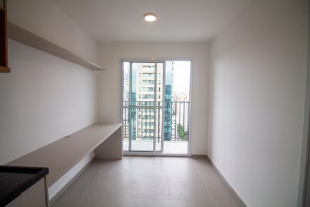 Sala de apartamento para alugar com 1 quarto, 27m² em Campo Belo, São Paulo