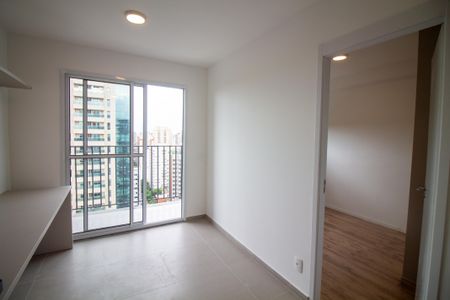 Sala de apartamento para alugar com 1 quarto, 27m² em Campo Belo, São Paulo