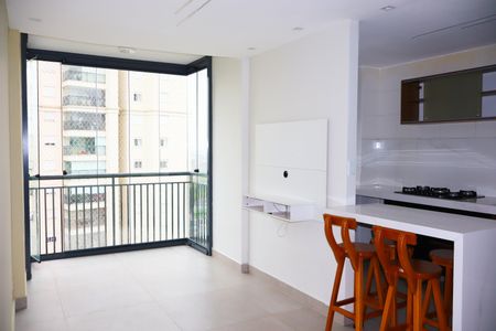 Sala  de apartamento para alugar com 2 quartos, 58m² em Picanço, Guarulhos