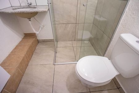 Casa para alugar com 80m², 1 quarto e sem vagaBanheiro 