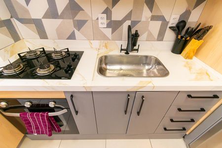 Apartamento à venda com 49m², 2 quartos e 1 vagaCozinha