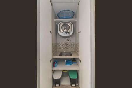 Apartamento para alugar com 35m², 1 quarto e 1 vagaCozinha - Lavanderia Integrada