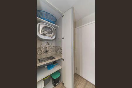 Apartamento para alugar com 35m², 1 quarto e 1 vagaCozinha - Lavanderia Integrada