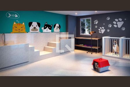 Apartamento à venda com 37m², 2 quartos e sem vagaEspaço pet 