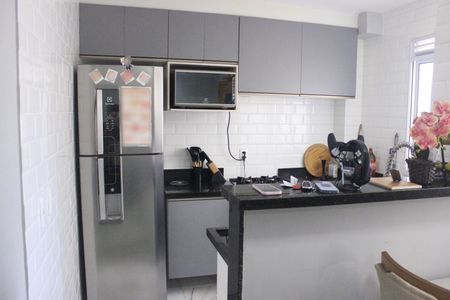 Apartamento à venda com 43m², 2 quartos e 1 vagaCozinha com lavanderia