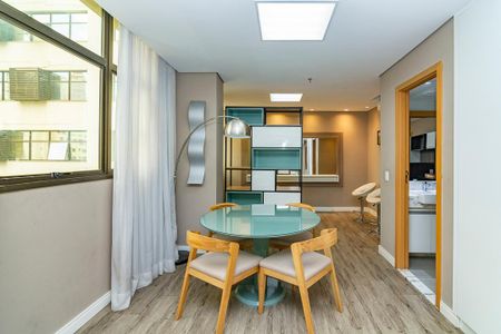 Sala de apartamento à venda com 1 quarto, 63m² em Coracao de Jesus, Belo Horizonte