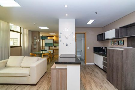 Sala de apartamento à venda com 1 quarto, 63m² em Coracao de Jesus, Belo Horizonte