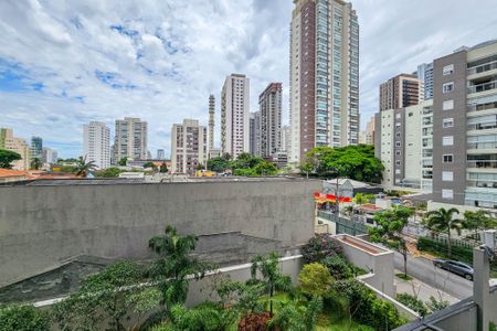 Vista da Varanda de kitnet/studio à venda com 1 quarto, 27m² em Jardim das Acacias, São Paulo