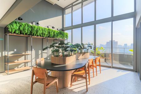 Studio para alugar com 27m², 1 quarto e sem vaga Studio para alugar com 27m², 1 quarto e sem vagaÁrea comum - Coworking