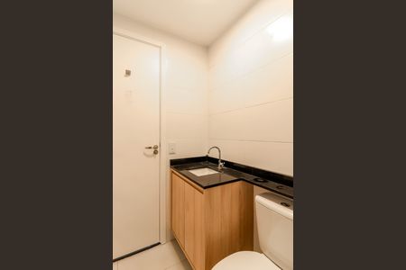 Studio para alugar com 27m², 1 quarto e sem vaga Studio para alugar com 27m², 1 quarto e sem vagaBanheiro