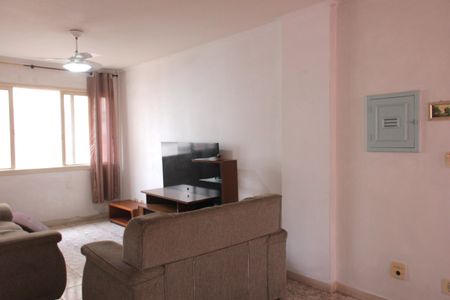 Sala de apartamento para alugar com 1 quarto, 70m² em Ponta da Praia, Santos